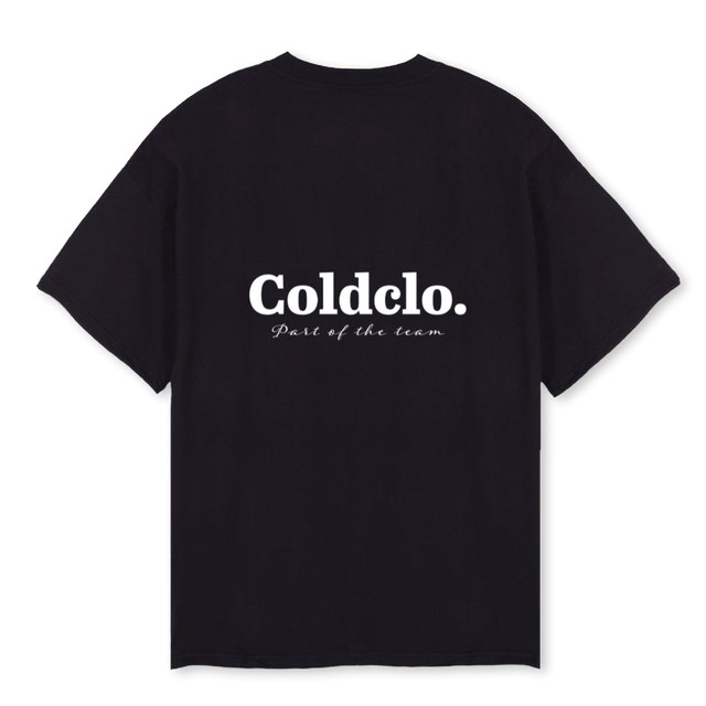 BLACKTEEE Black Oversized Tee.