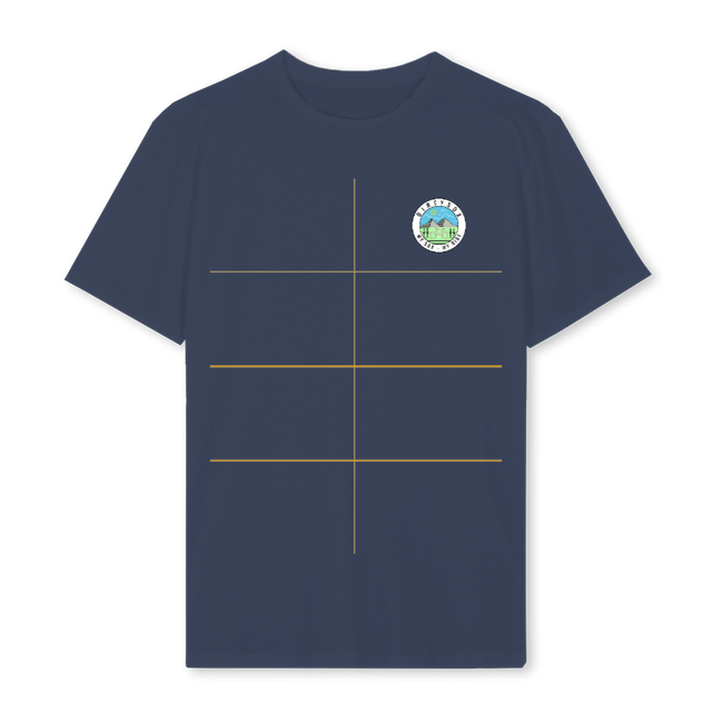 MYSOXMYRIDESHIRT Navy Blue Regular Tee.