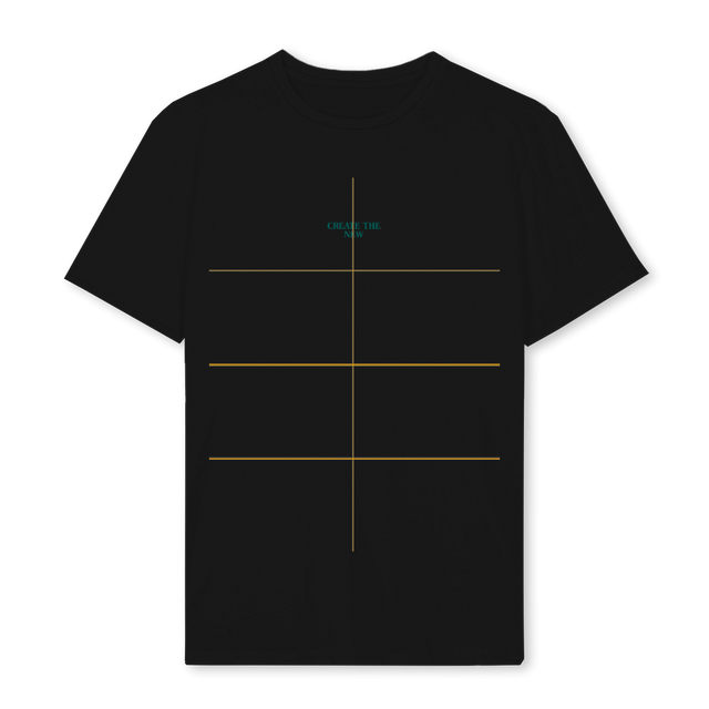 CREATETHENEW Black Regular Tee.