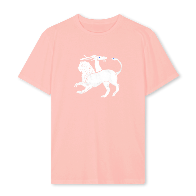 ANTHTEEPNKCLYWHT Pink Clay Regular Tee.