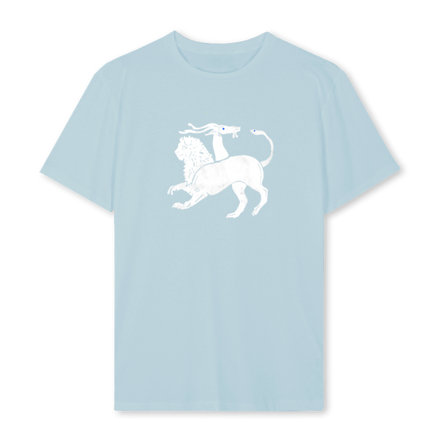 ANTHTEEBLUWHT Cold Blue Regular Tee.