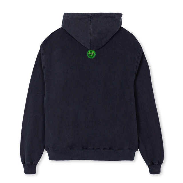 MXABIONEW Vintage Black Oversized Hoodie.