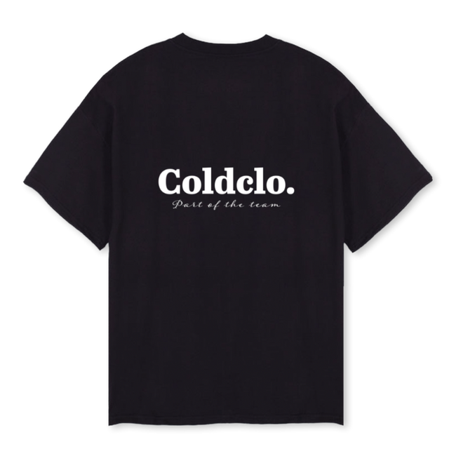 THISONEFORREAL Black Oversized Tee.