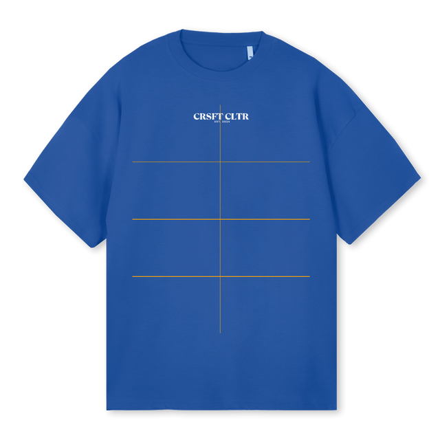 CCC Cobalt Blue Oversized Tee.