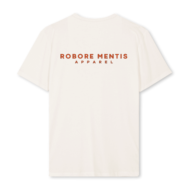 ORANGEREG Vintage White Regular Tee.