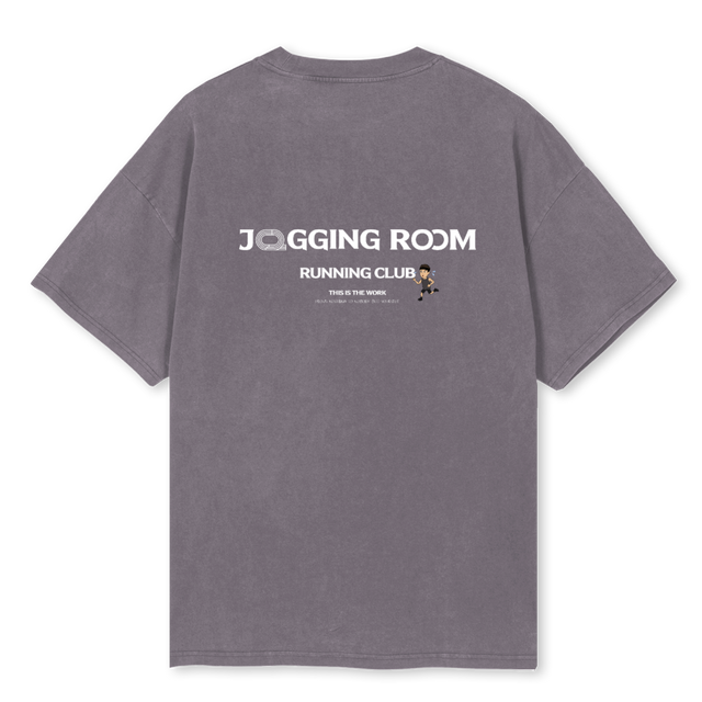 JRNEWOVG Pigment Grey Oversized Tee.