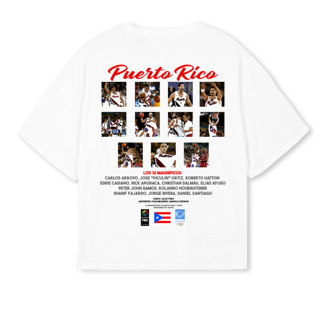 PUR White Oversized Boxy Tee.