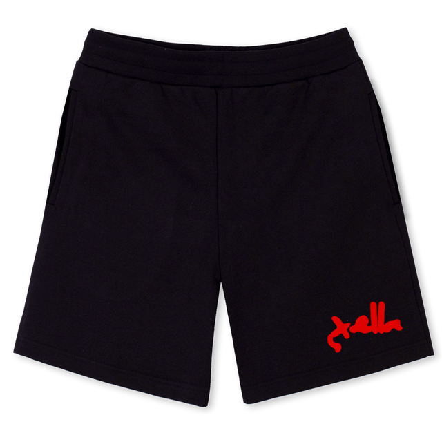 VVV Black Relaxed Sweatshorts.