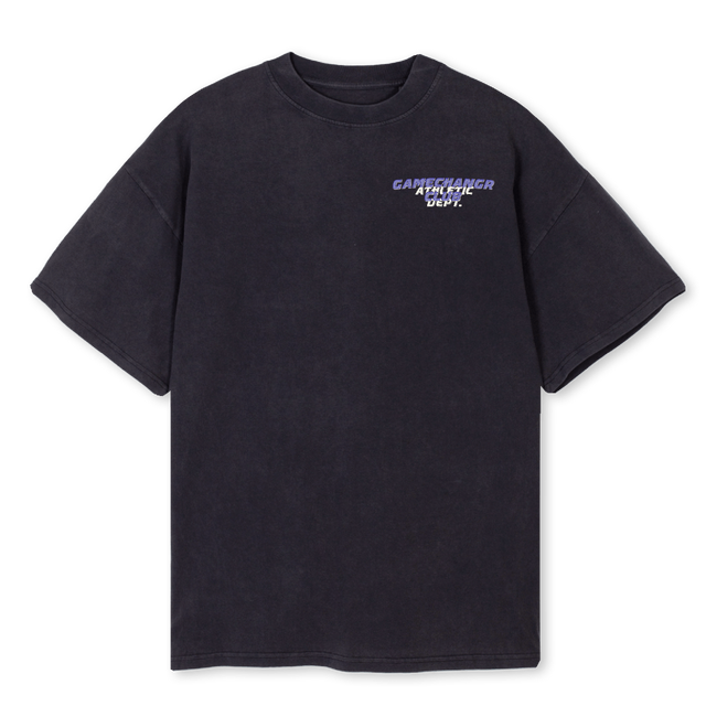 GCVINTAGESUM Vintage Black Oversized Tee.