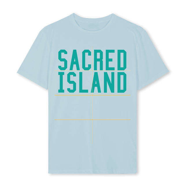 SACREDMUNRO_1 Cold Blue Regular Tee.