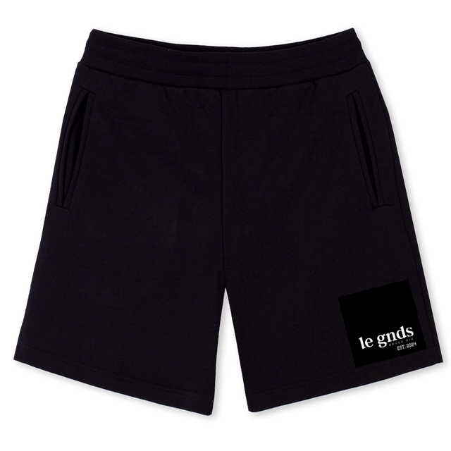 LEGNDS Black Sweatshorts.