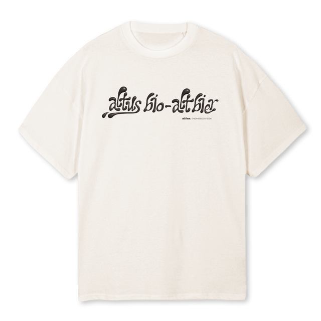 ALTUSVINTAGEWHITE Vintage White Oversized Tee.