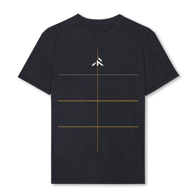 BLKREG Vintage Black Regular Tee.