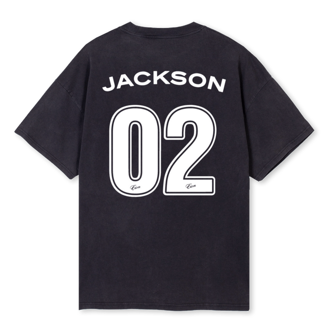 OFFROADBLACK Vintage Black Oversized Tee.