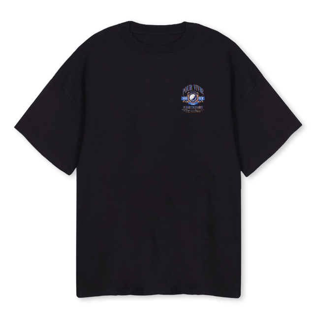 RPVGOLF Black Oversized Tee.