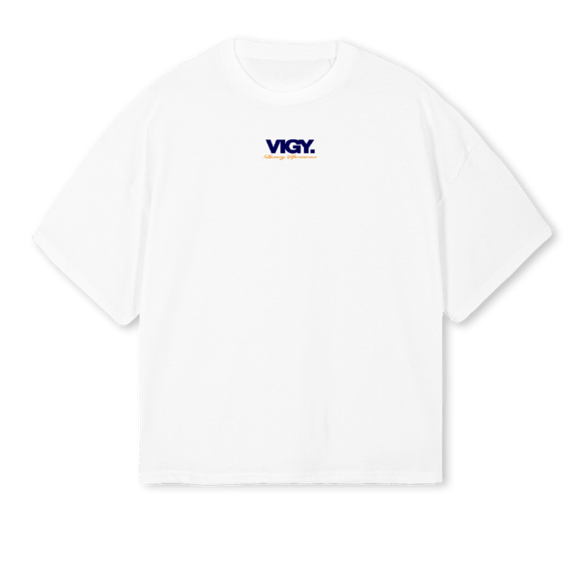 FUNDAMENTALWHITE White Oversized Boxy Tee.