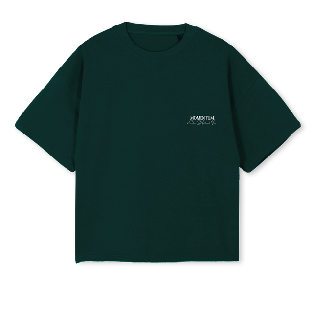 AVANTGREEN Wild Green Oversized Boxy Tee.