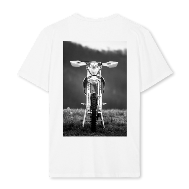 PROVAMOTO White Regular Tee.
