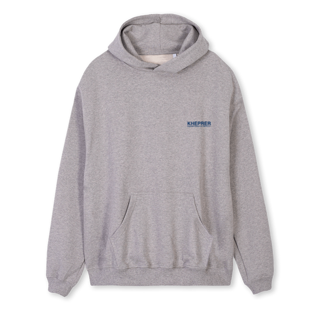 BLURHOODIE Grey Marl Regular Hoodie.