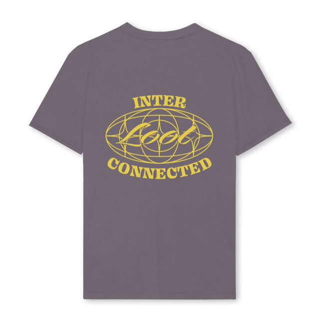 INTERSHIRTYELLOW Pigment Grey Regular Tee.