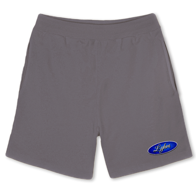 FORDPGSHORTS Pigment Grey Relaxed Sweatshorts.