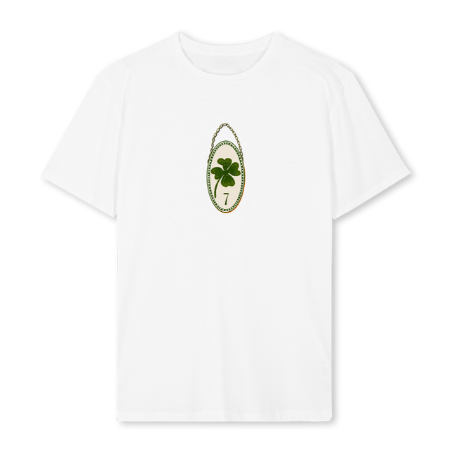 DETUINERCLOVER White Regular Tee.