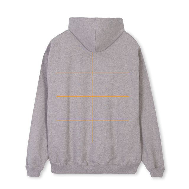 CULTG Grey Marl Regular Hoodie.