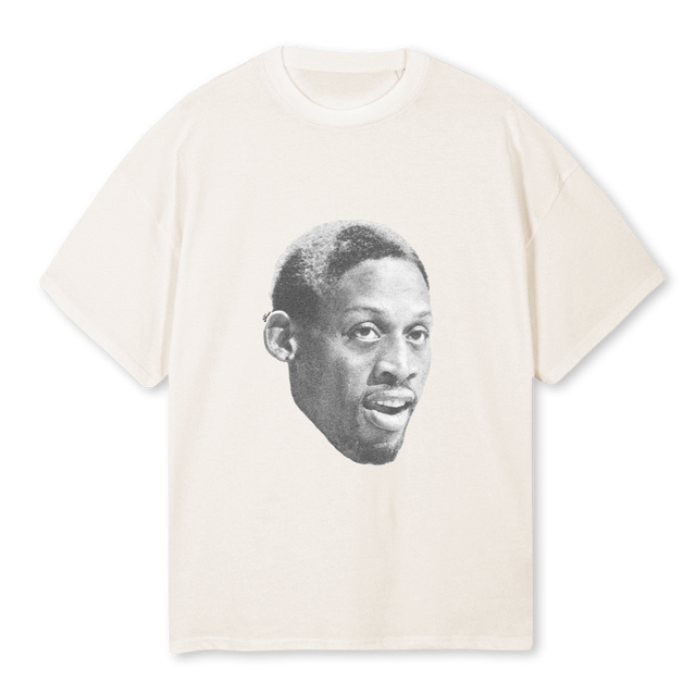 DRONE Vintage White Oversized Tee.