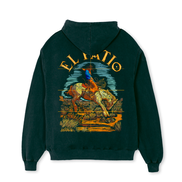 VAQUEROHOODIE Wild Green Oversized Hoodie.