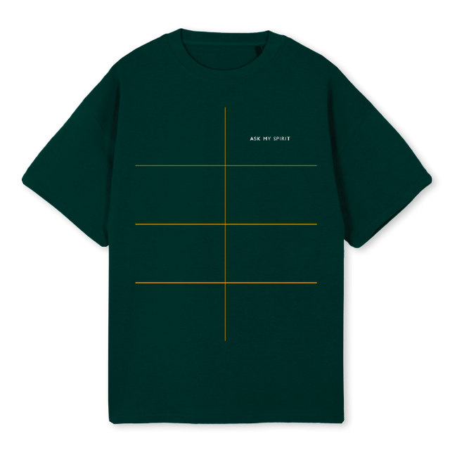 AMS Wild Green Oversized Tee.