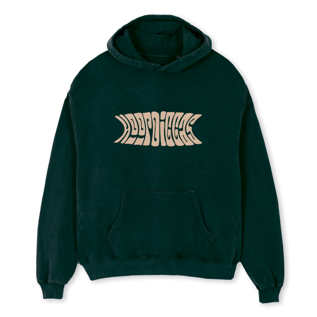 HOOPGRÖN Wild Green Oversized Hoodie.