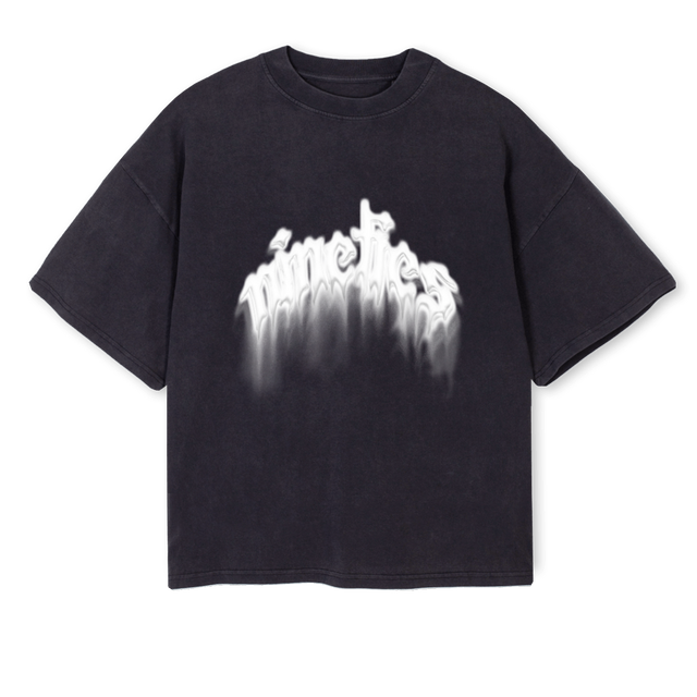 GREYNEWNINETIES Vintage Black Oversized Boxy Tee.