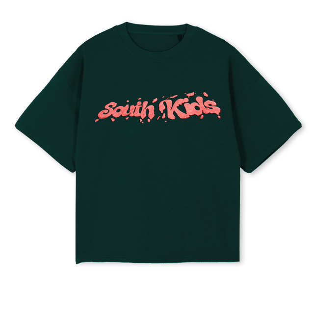 COOKIESSKTEE Wild Green Oversized Boxy Tee.