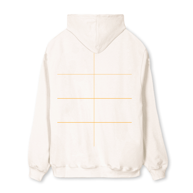 VKICKS  Vintage White Regular Zipped Hoodie.