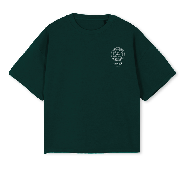 WILDGR Wild Green Oversized Boxy Tee.