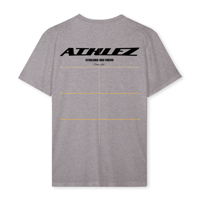 CHROMELABEL Grey Marl Regular Tee.