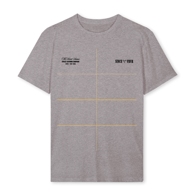 BOXINGGREY Grey Marl Regular Tee.