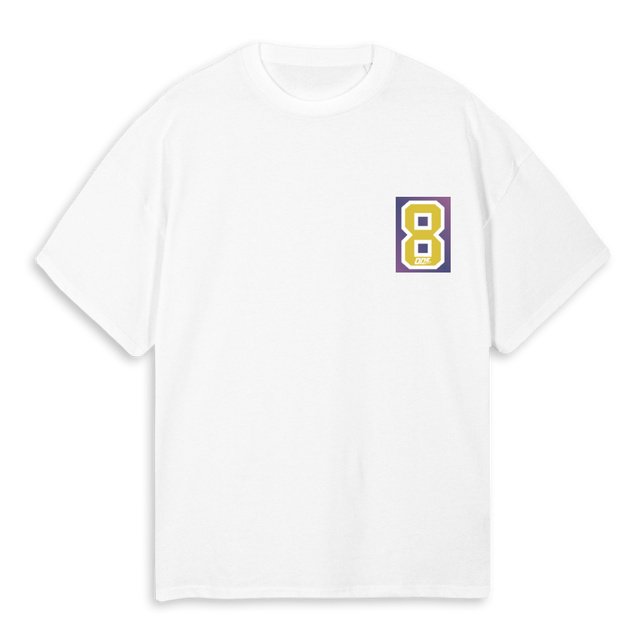 AOKI White Oversized Tee.