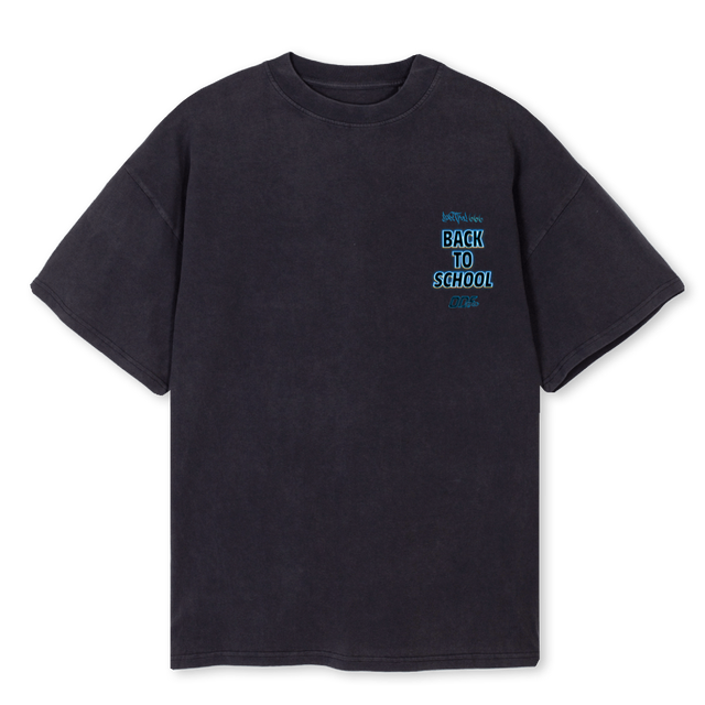 BTSII Vintage Black Oversized Tee.