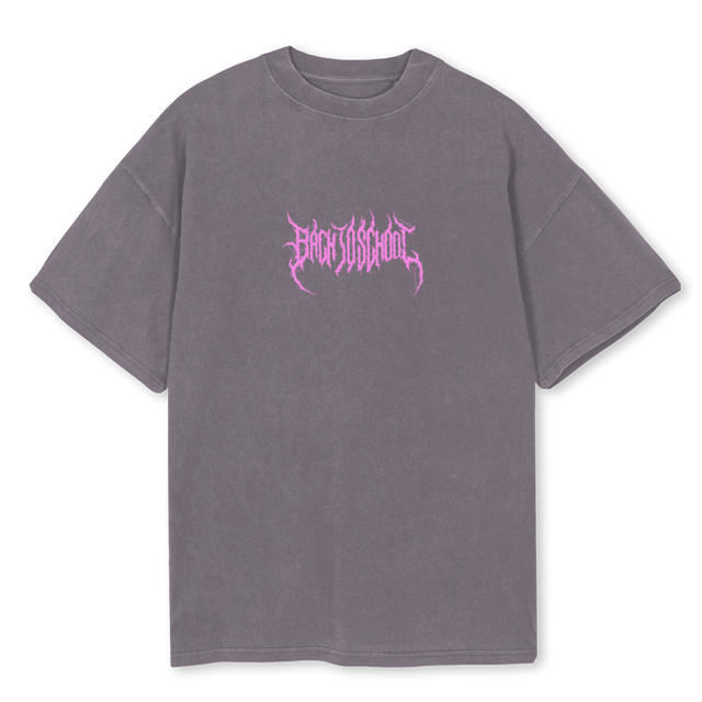 MONAII Pigment Grey Oversized Tee.