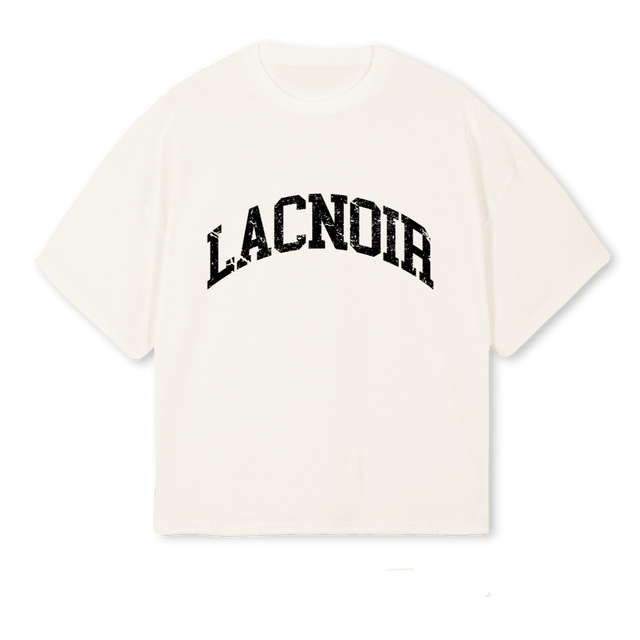 AMERCIANTWO Vintage White Oversized Boxy Tee.