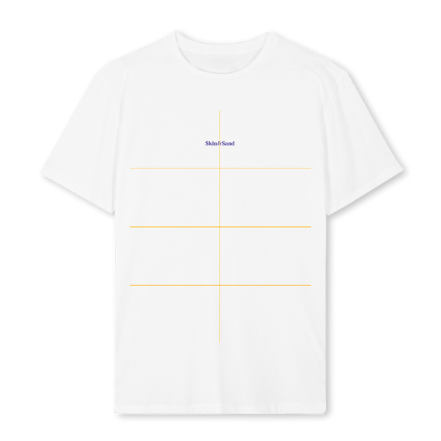 RESTART_2 White Regular Tee.