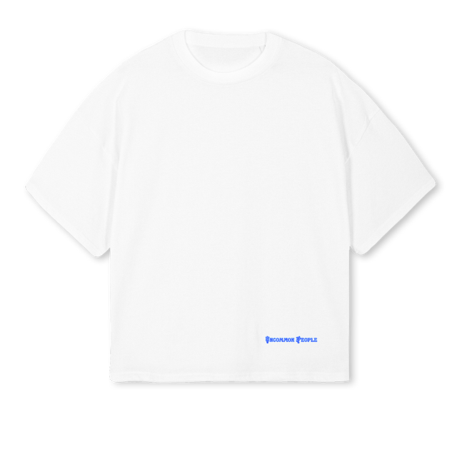PHARMA_1 White Oversized Boxy Tee.