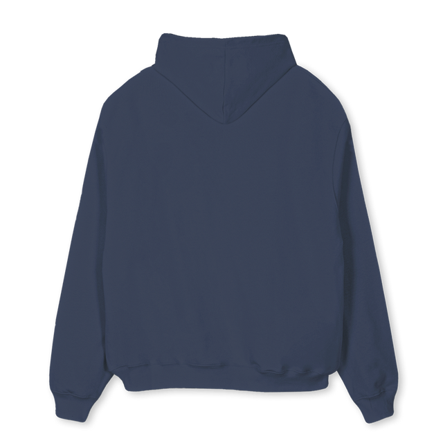TRACKSUITC_TOP Navy Blue Oversized Hoodie.