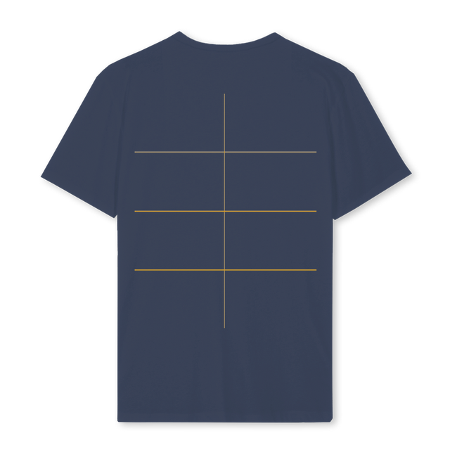 BLURREDC Navy Blue Regular Tee.