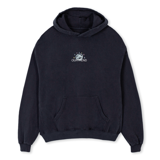 SAFE Vintage Black Oversized Hoodie.