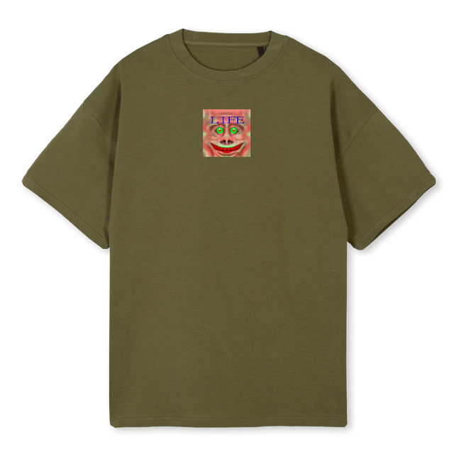 LIFE Kaki Oversized Tee.