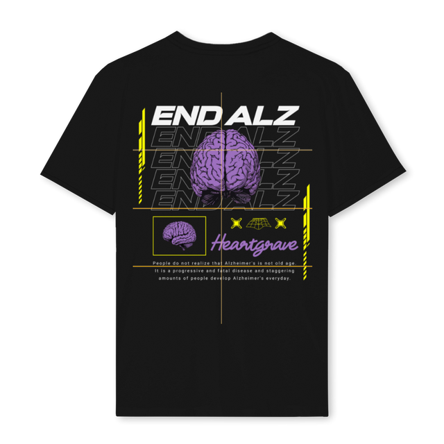 FINALENDALZTEEBLK Black Regular Tee.