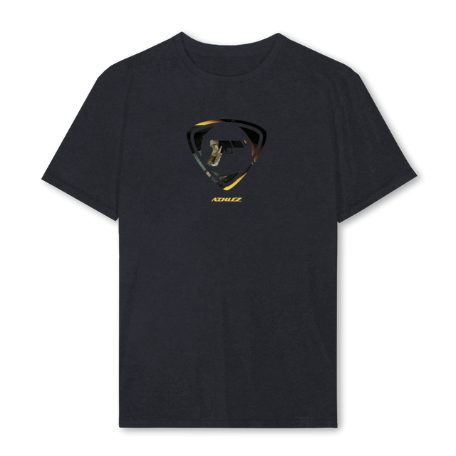 RONALDO Vintage Black Regular Tee.