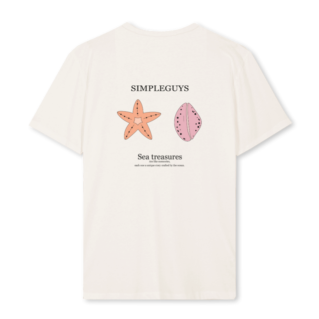 SEAFRUITS Vintage White Regular Tee.